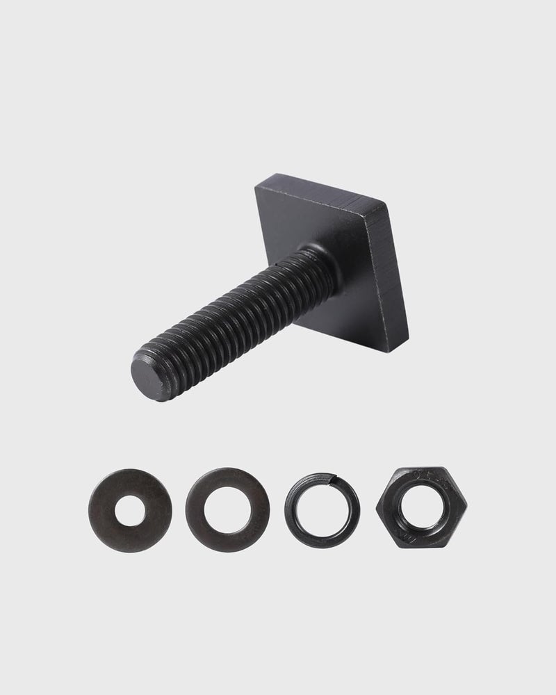 moroinriz T Slot Bolts for Roof Rack Cross Bars, Platform, Cargo Basket, Stainless Square T Track Bolt Adapter to Secure Bike/Ski/Kayak Rack, Solar Panel, Awning, 4mm Thick - Image 3